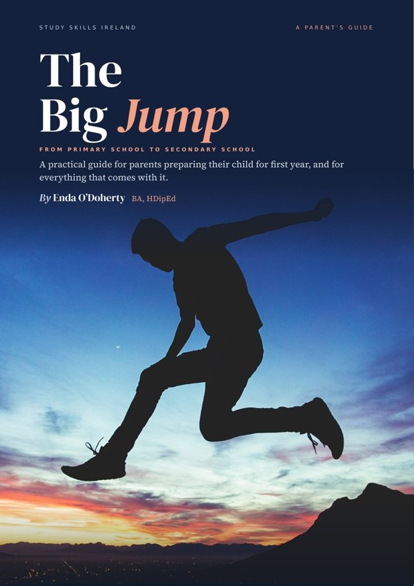 Cover of The Big Jump, a parent's guide to starting secondary school in Ireland